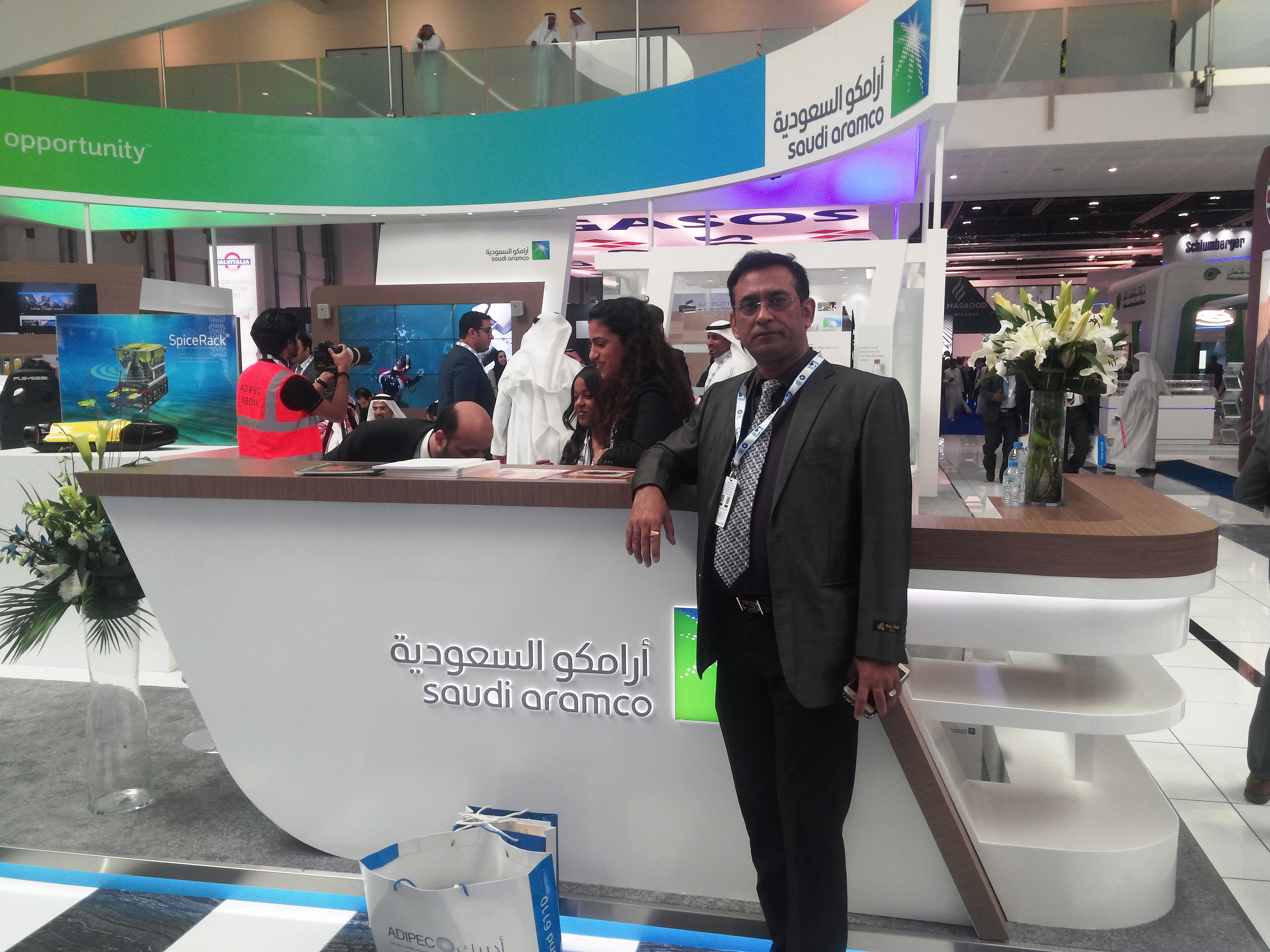 ADIPEC 2017, Saudi Aramco 